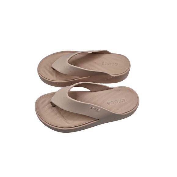 Crocs platform flip flop sandal Womens Sz 6 quartz pink - Picture 2 of 6